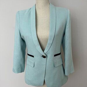 Smythe - Fitted Single-Breasted Blazer, Size 8